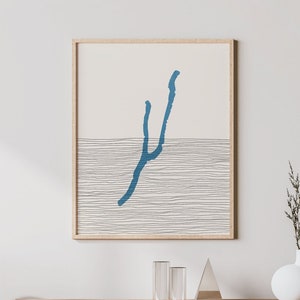 Keuka Lake Art - Boho Keuka Finger Lake Print, Keuka Lake New York Picture - Lakehouse Wall Art / Decor, Gift