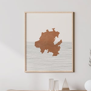 Hidalgo Art Print - Hidalgo, Mexico - Wall Art and Decor, Travel Poster - Estado de Hidalgo Gift