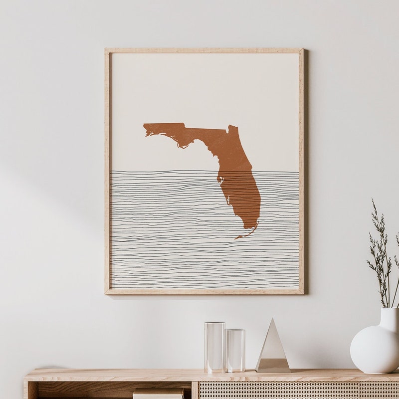 Mid Florida Map Etsy - Il 800x800.4077263675 Jxob