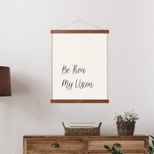 Be Thou My Vision - Hymn Wall Art, &quot;Be Thou My Vision&quot; - Wall Art / Decor, Christian Art - Hymn Lyrics Print