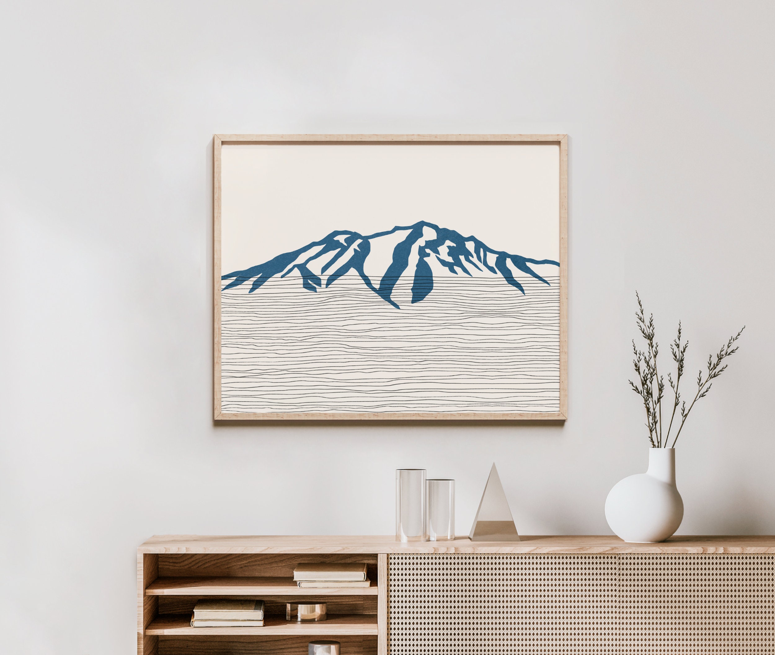 Boho Granite Mountain Art Print - Prescott National Forest