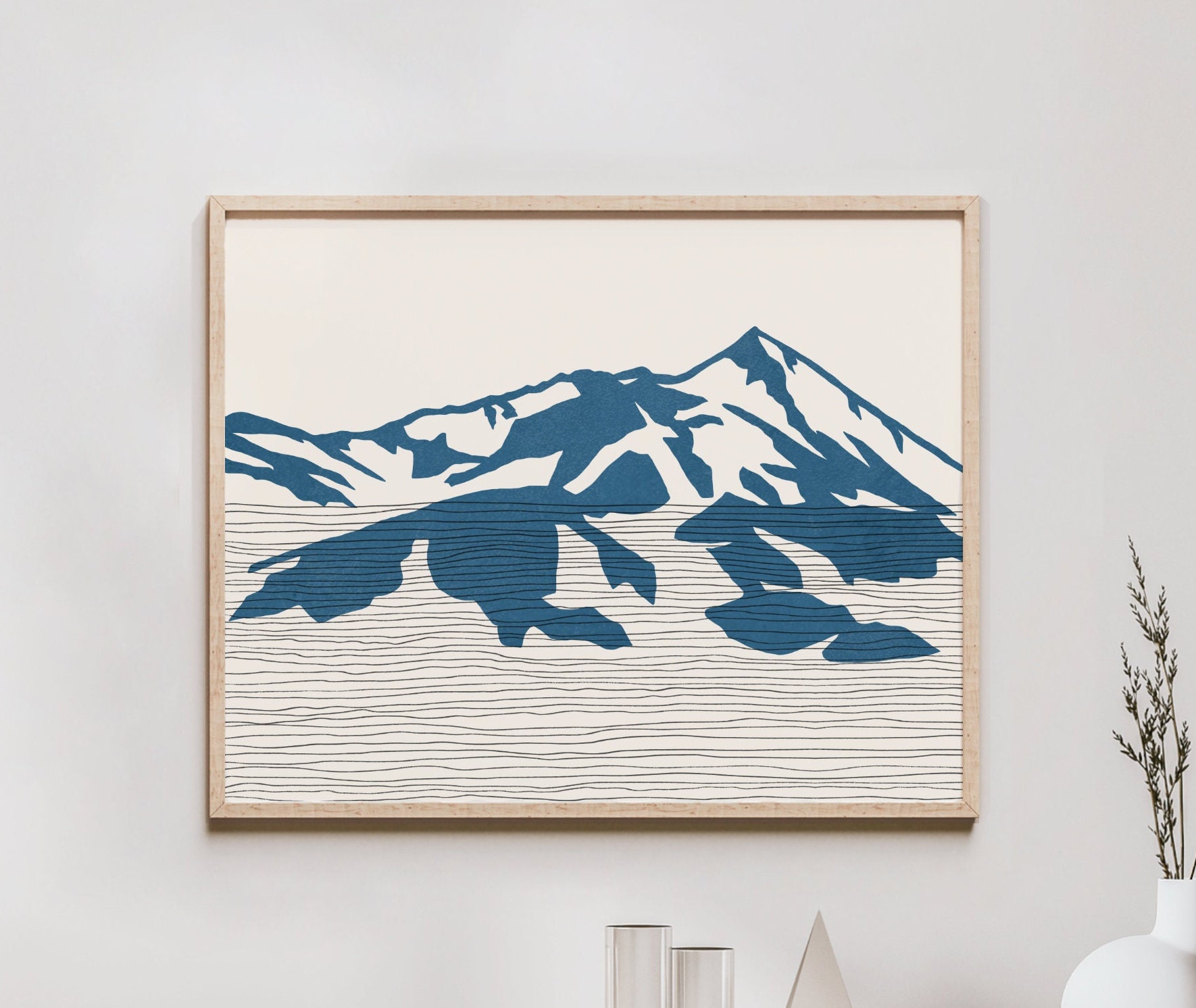 Crested Butte Art Print - Rocky Mountains, Colorado - Elk Mountain