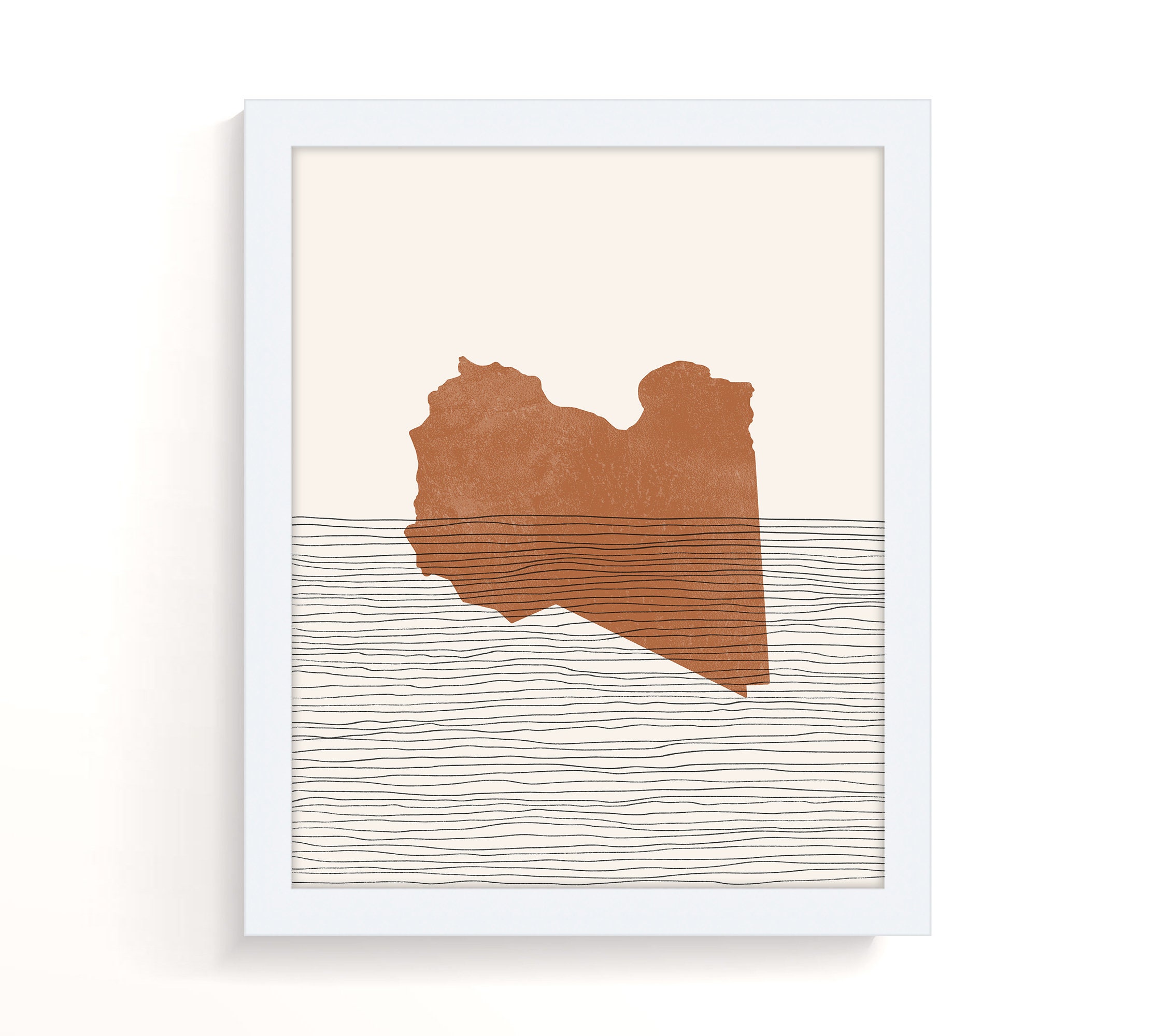 Libya Print - Boho Libya Wall Art and Decor, Country Travel Poster ...