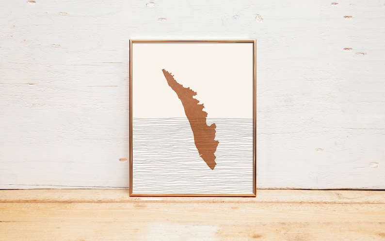 Kerala Art India Map Silhouette Wall Art Decor State Of Kerala kerala-art-india-map-silhouette-wall-art-decor-state-of-kerala