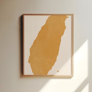 Maximalist Wall Art Map of Taiwan - Custom Location Print - Maximalist Wall Decor, Taiwan Art Print