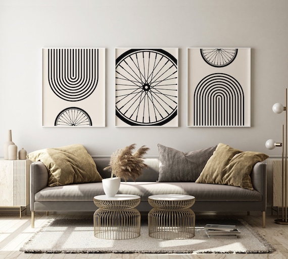 Bicycle wheel wall art deals