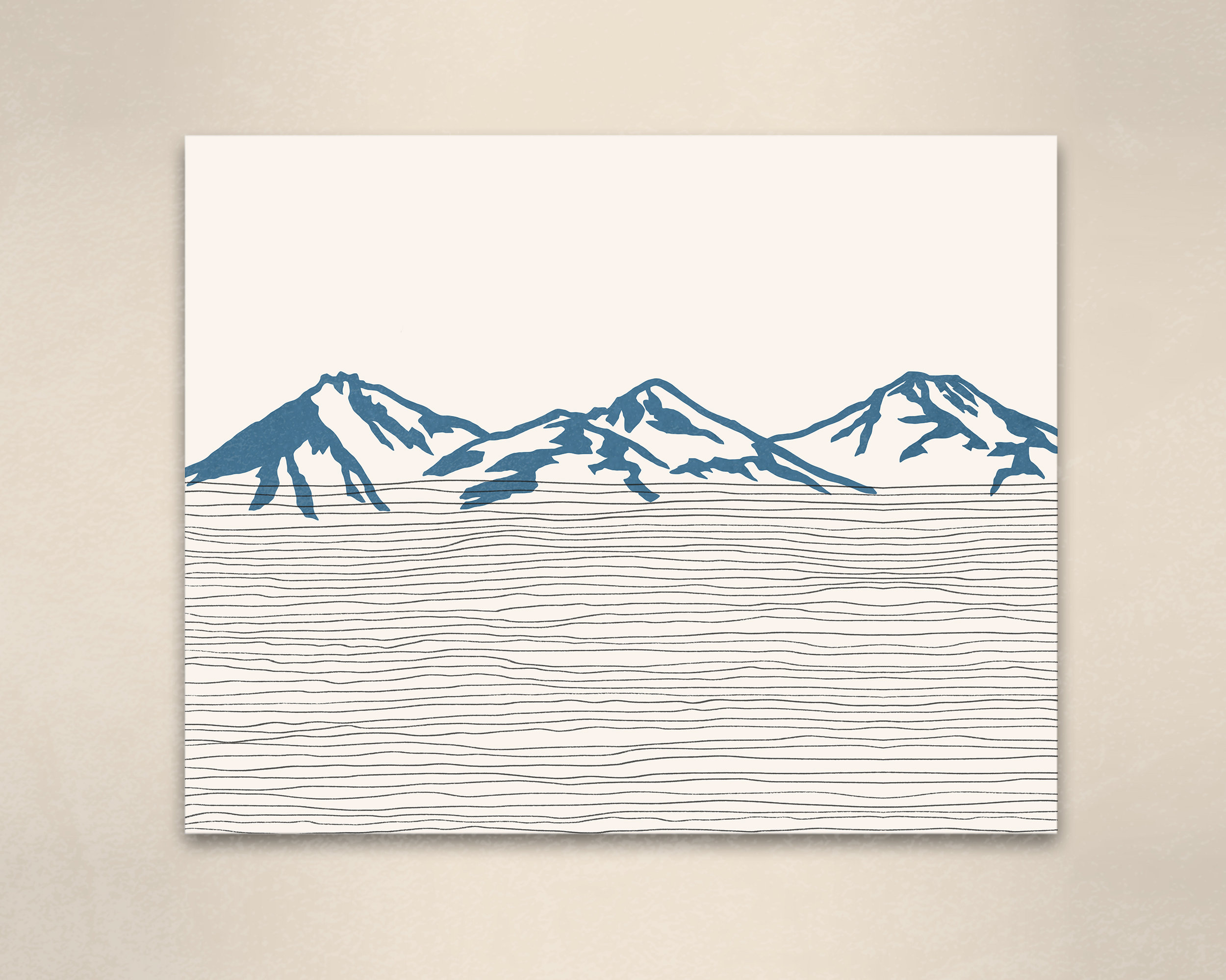 アート・デザイン・音楽 Dessins Tout-Terrain Mountain Artworks|Digital Prints|Ski Posters by Danny Touw– Chalet