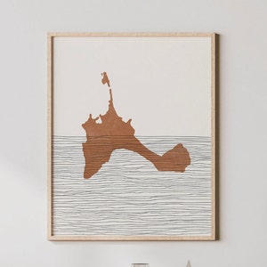 Formentera Art Print - Boho Formentera Spanien Wandkunst, Formentera Spanien Reise Poster, Balearen Wanddekoration / Geschenk