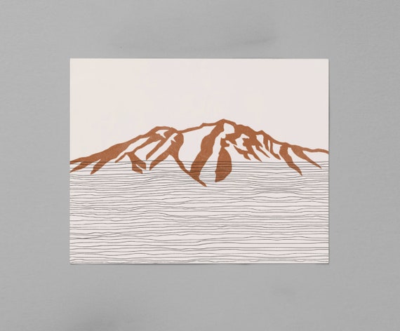 Boho Granite Mountain Art Print - Prescott National Forest