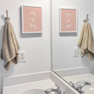 Custom Reflection Print - Personalize Your Own Message - Unique Gift ...