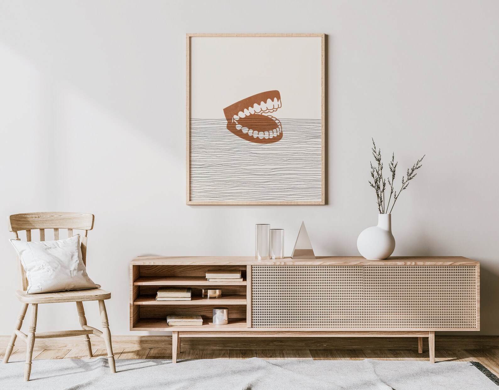 Boho Teeth Art - Teeth Wall Art / Decor, Minimalist Dentist Poster ...