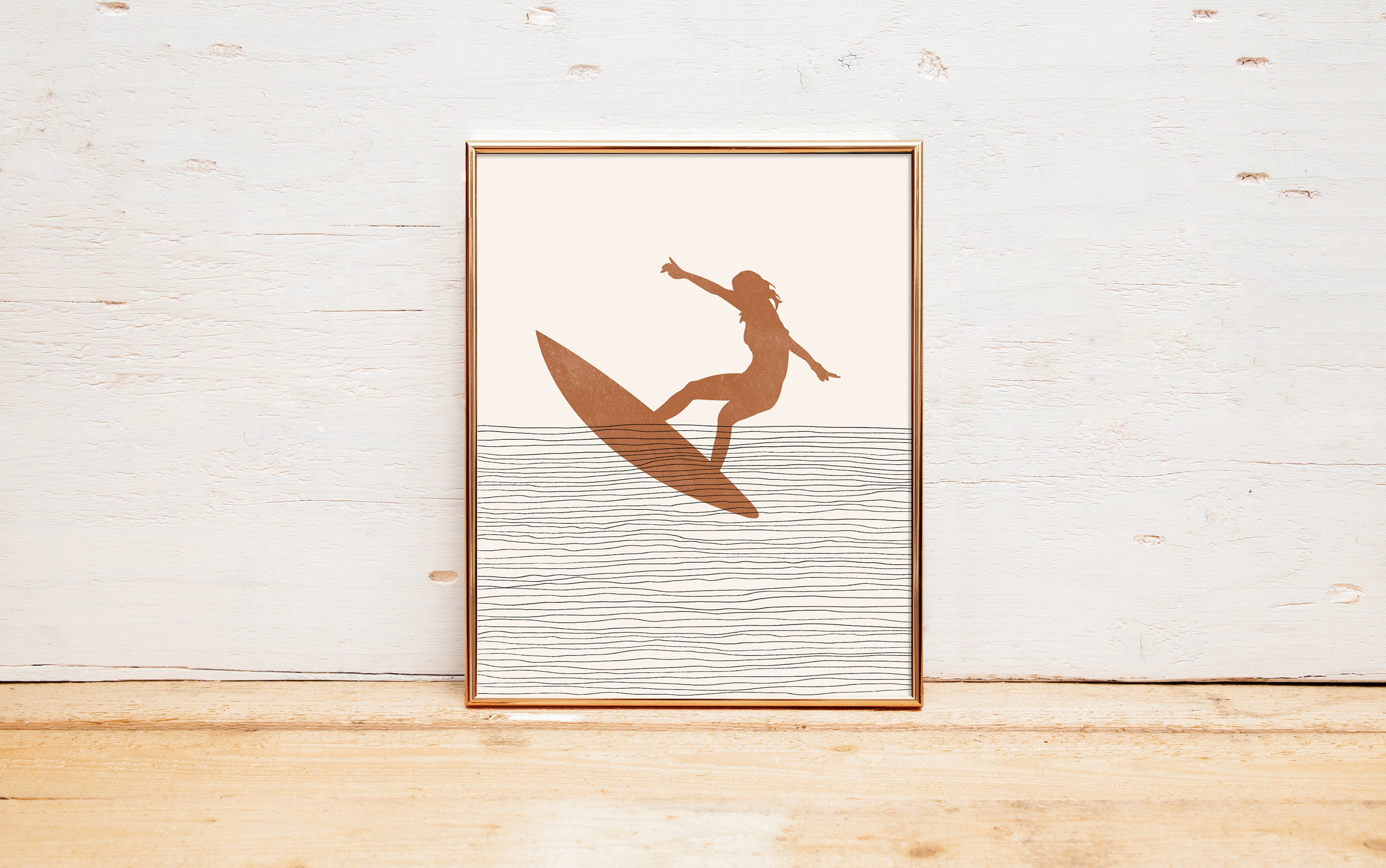 SURFER GIRL サーファー 壁掛けアート SURFER GIRL サーファー 壁掛けアート SURFER GIRL サーファー 壁掛け