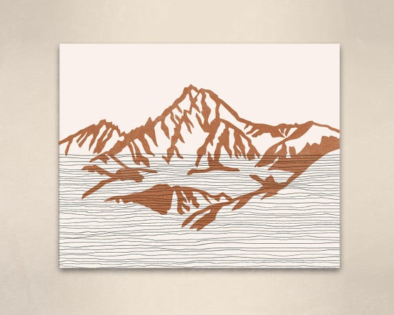 Boho Grossglockner Art Print - Central Alps, Austria
