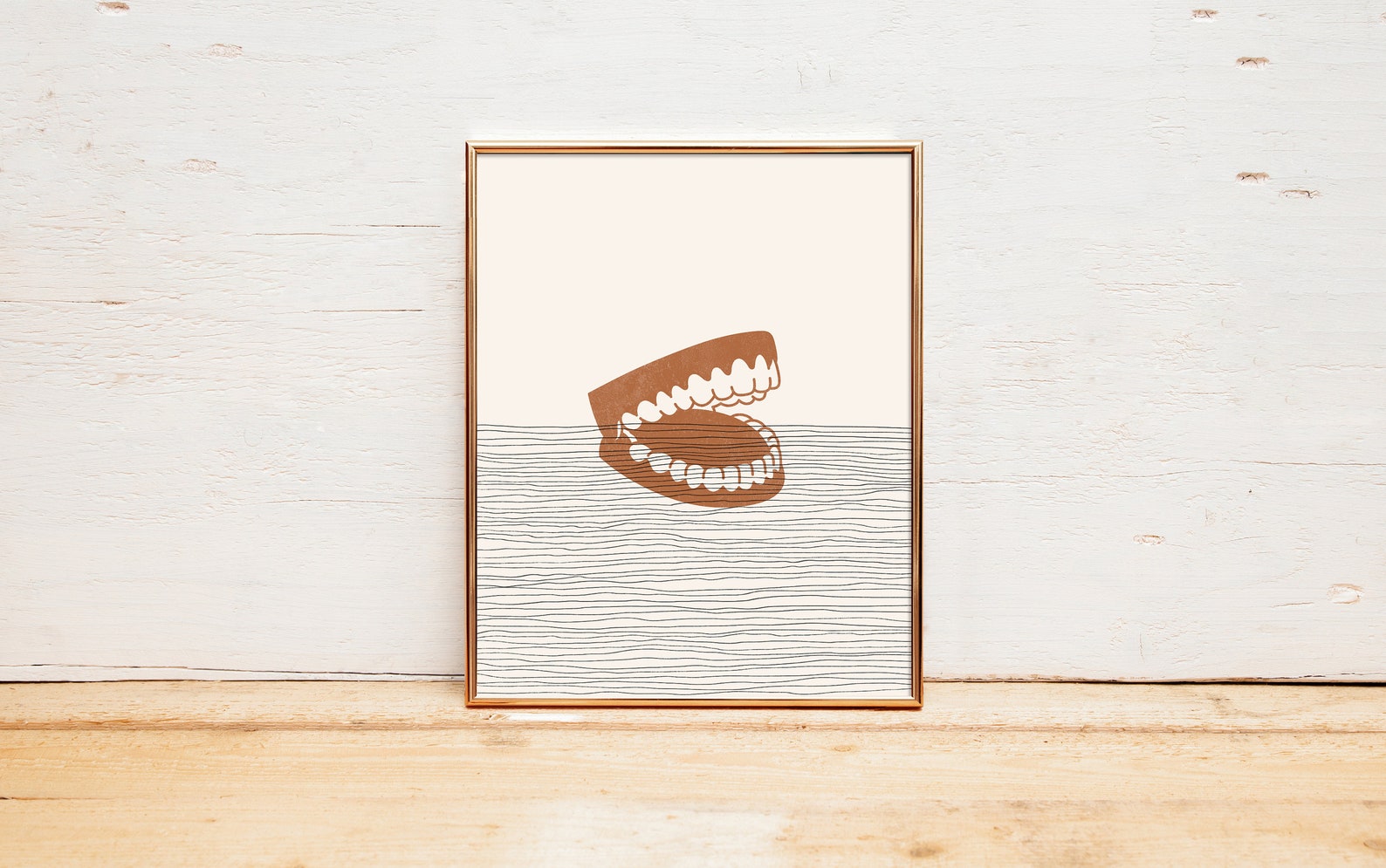 Boho Teeth Art - Teeth Wall Art / Decor, Minimalist Dentist Poster ...