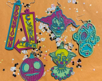 HHN Inspired Earrings - Glow in the Dark