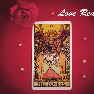 Lectura de Tarot del Amor y las Relaciones con Habilidad Psíquica. Disponible en versión escrita, audio y video.