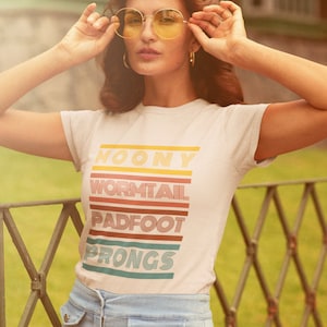 DISCONTINUED Marauders 70&#39;s Retro Harry Fandom Shirt Tee Bookish 1970s Moony Wizardry Gay Wizards t-shirt Wizarding - for Universal Trip