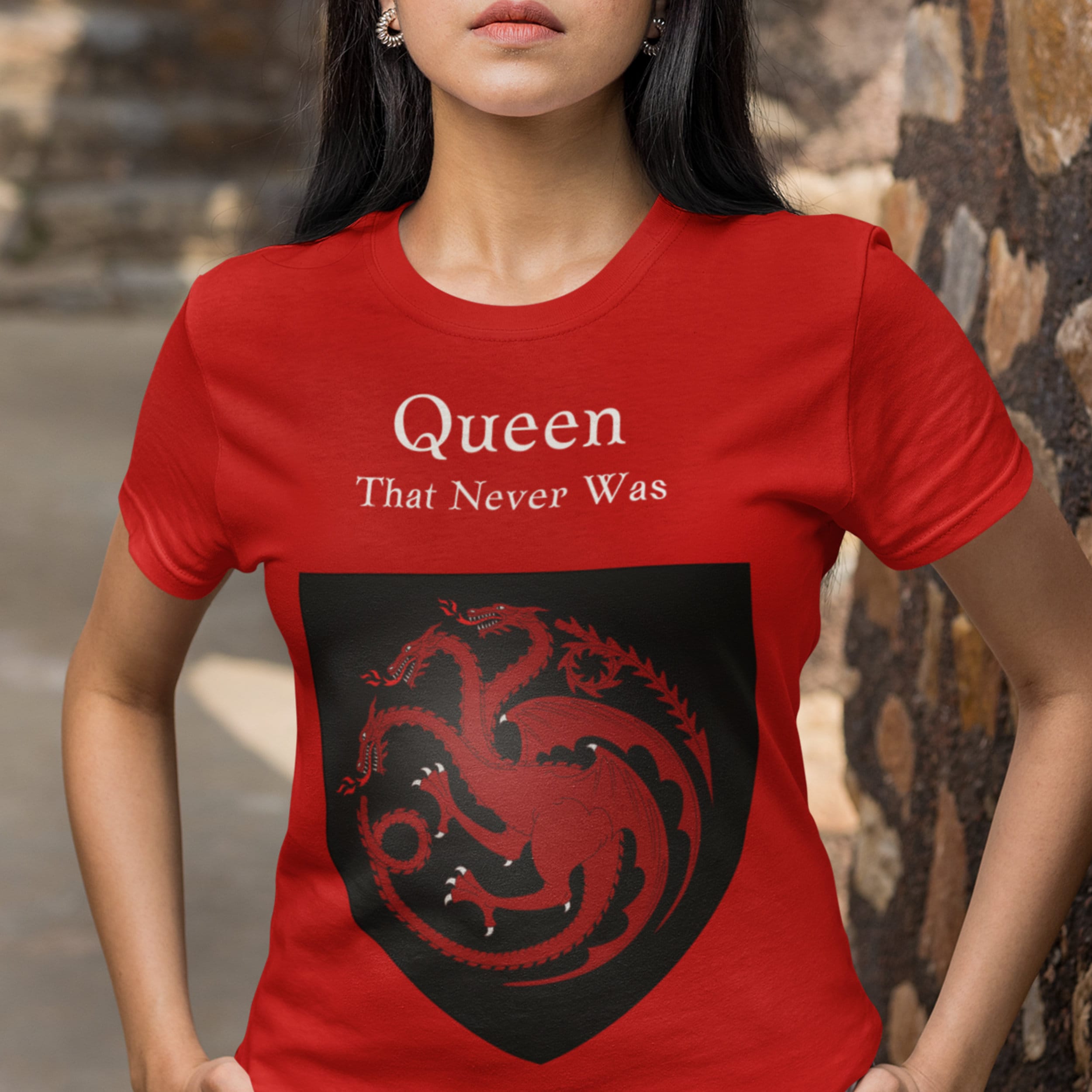 Bienes diversos Botánica eximir Buy Queen That Never Was Dragon House T-shirt Tee Westeros Online in India  - Etsy
