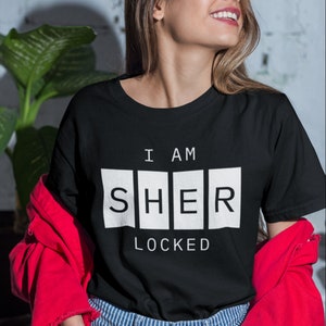 Soy camiseta Sherlocked Sherlock BBC camiseta inspirada Sherlock Holmes John Watson camiseta