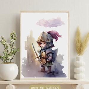 Dragon Nursery Art Printable Set of 8, DIY Nursery Decor, Baby Dragons ...