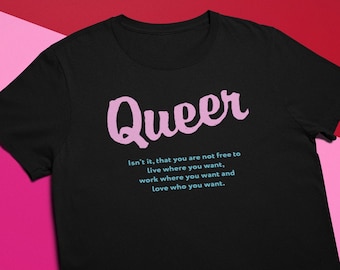 Queer Rights Unisex T-Shirt: LGBTQ History, Love is Love