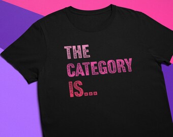 The Category Is ... | Pose FX Strike a Pose Voguing Vogue Drag Ball Dragqueen Trans Bipoc Short-Sleeve Unisex T-Shirt
