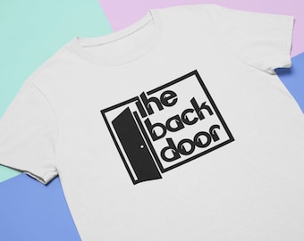 Camiseta The Back Door: Orgullo vintage de Stonewall, camiseta unisex de algodón