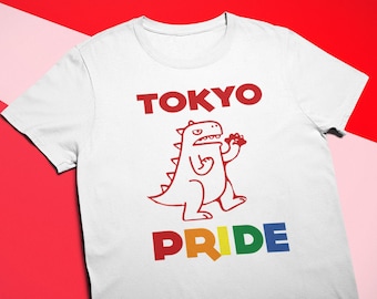 Tokyo Pride Godzilla Shirt: Harajuku LGBTQ+ Japan Tee