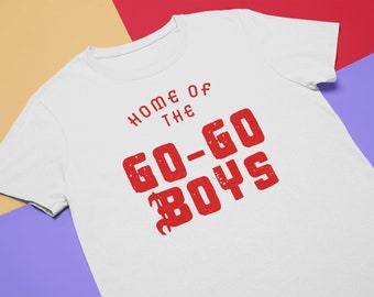 Go-Go Boys Shirt | Gay Punk CBGB Queer Nation Gay Liberation Stonewall Pride Protest 70s | Short-Sleeve Unisex T-Shirt