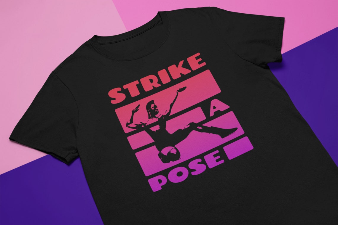 Strike a Pose Voguing Shirt Vogue 90s Gay Music Club Dance | Etsy