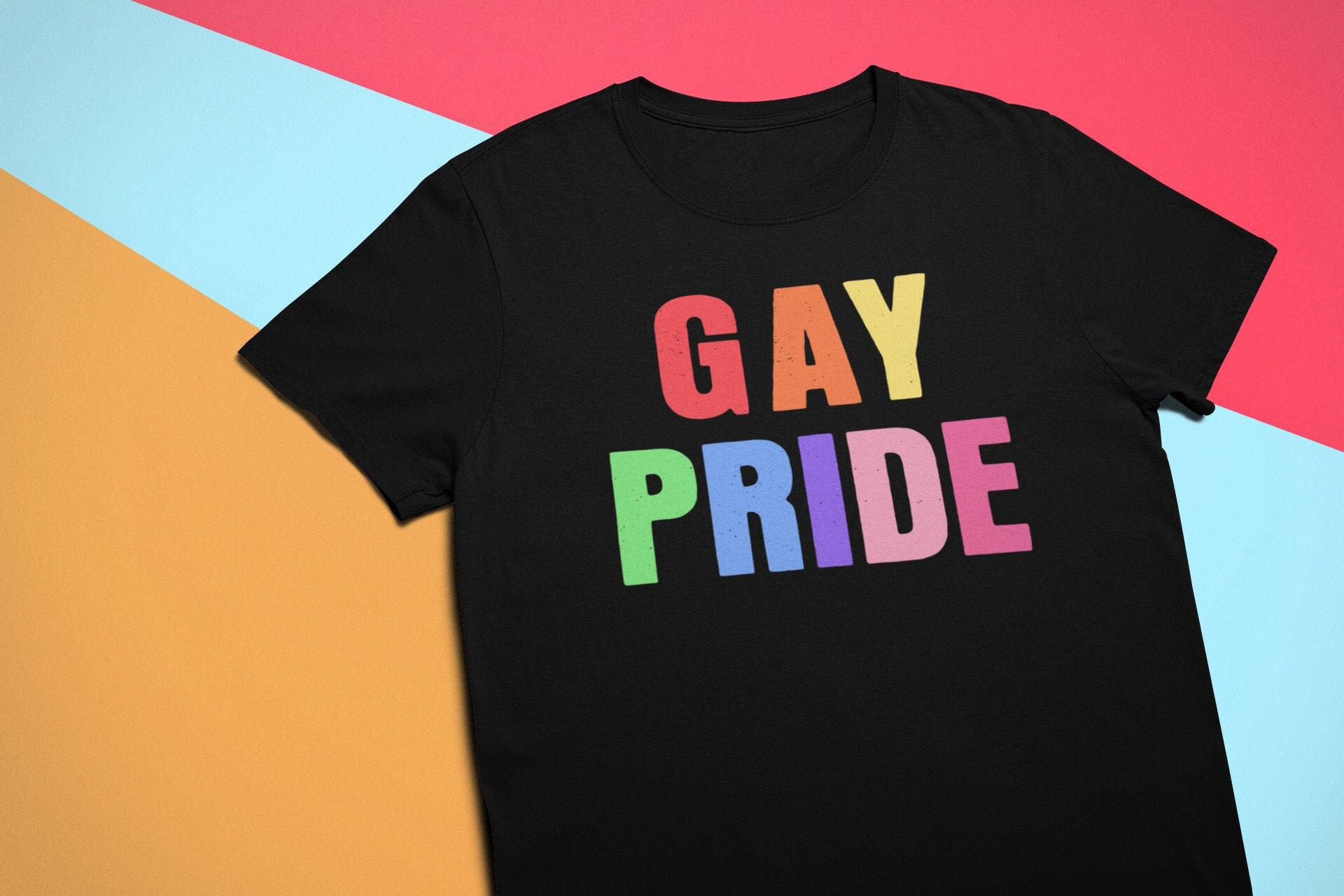 GAY Pride Vintage Proud Loud Rainbow Color Cute Gay Queer | Etsy