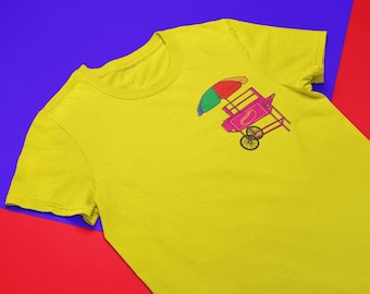 NYC Pride T-Shirt: LGBT Hot Dog Cart Parade Shirt