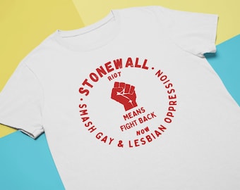 Maglietta Stonewall Gay Riot: diritti LGBTQ+, potere queer
