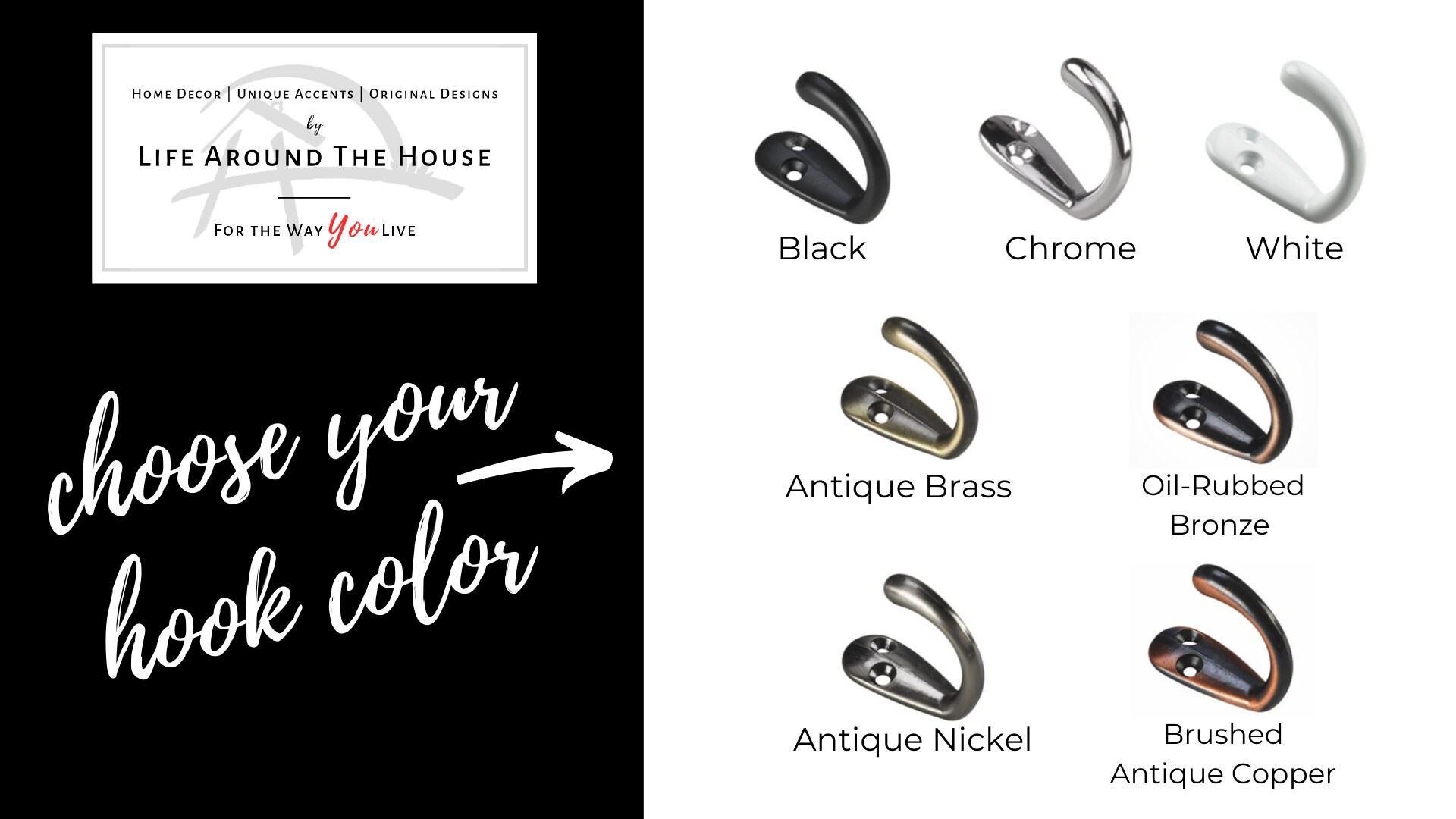 Triangle Wall Mount Geometric Hook Etsy