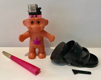 troll lighter holder