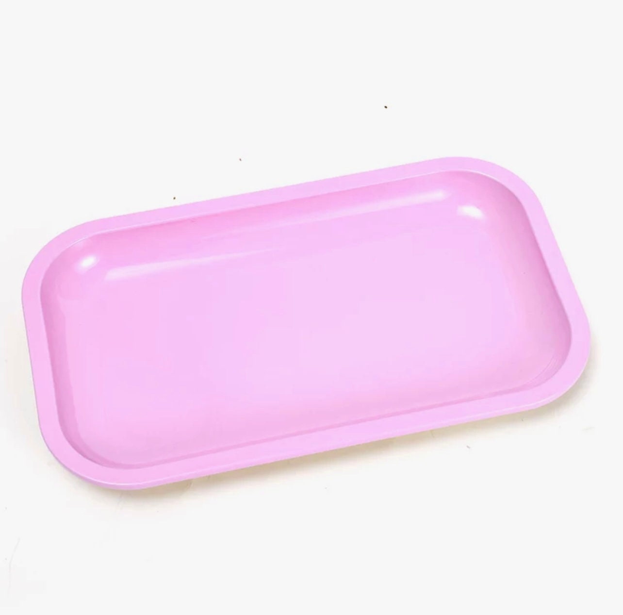 Medium Pink Rolling Tray Pink Girlie Personalized Tray 420 Etsy