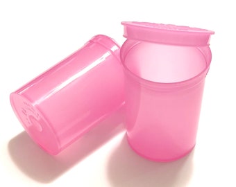 Pink Pop Top Bottle, 30 Dram, Girlie Medicine Vial