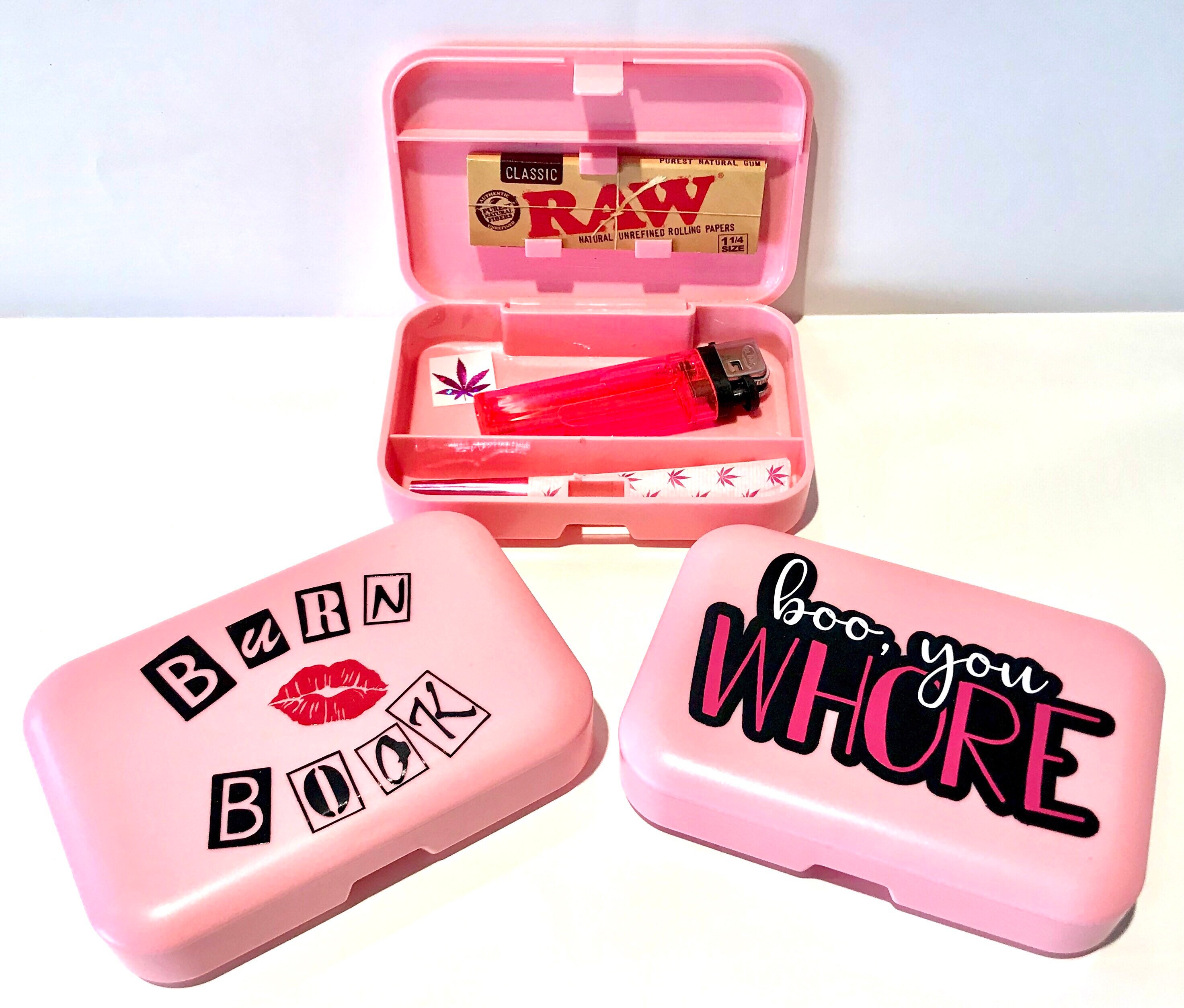 Burn Book Stash Box Mean Girls Smoke Kit Burn Box Stash Etsy