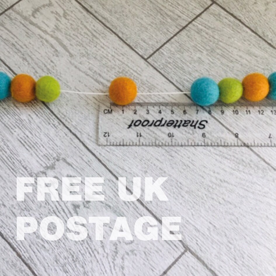 Navy Mustard and Grey Felt Ball Tie Back / Pom Pom Tie Back / Etsy