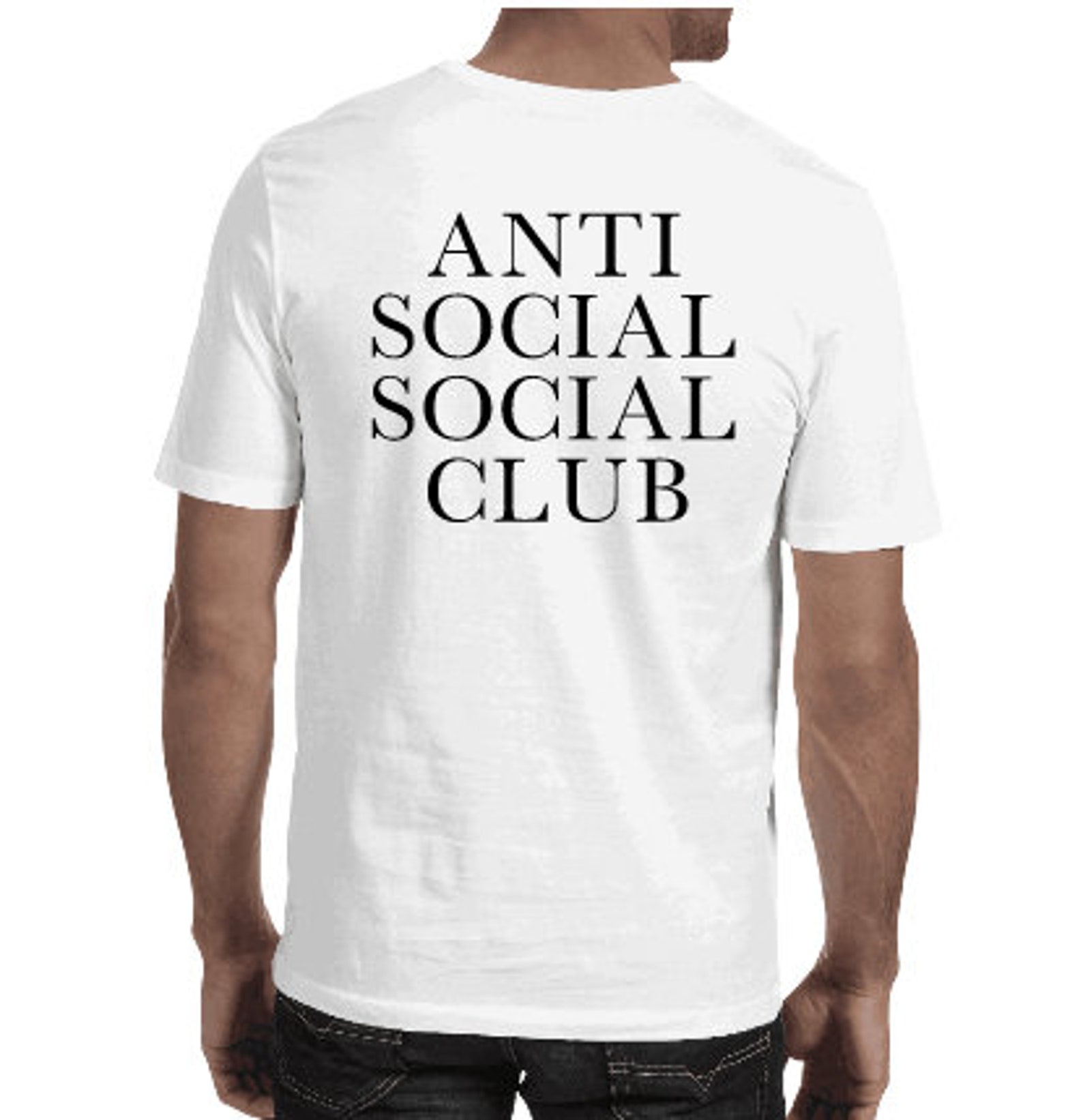 Anti Social Social Club Funny Quote T-shirt - Etsy UK