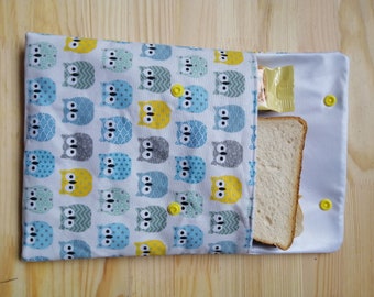Washable snack bag