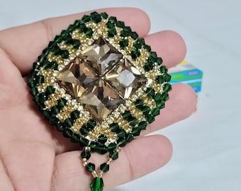 Classic Brooch - "Tajik Queen" Style