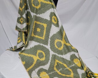 Elegant Ikat Scarf