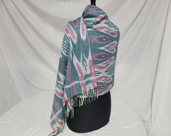 Ikat Scarf "Spring of Love"
