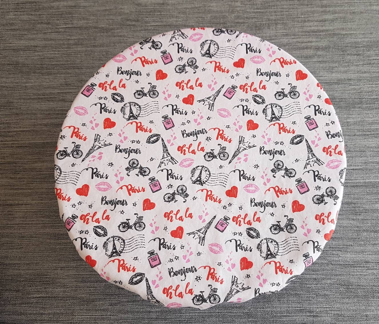 Charlotte Alimentaire/Couvre Plat/Couvercle en Tissu/ Zerodechets