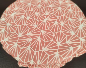 Charlotte food cover T3 (small salad bowl) - dish cover - fabric lid - zero waste