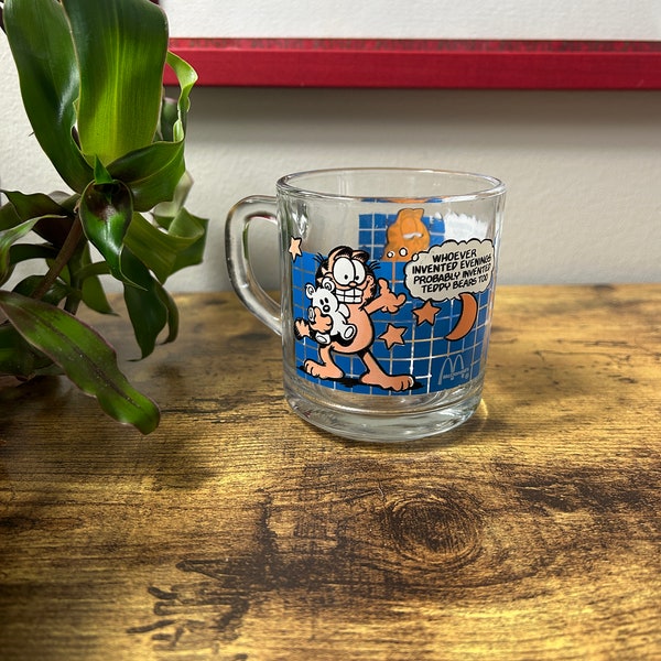 Vintage McDonald's Mug, Jim Davis 1978 Garfield Mug