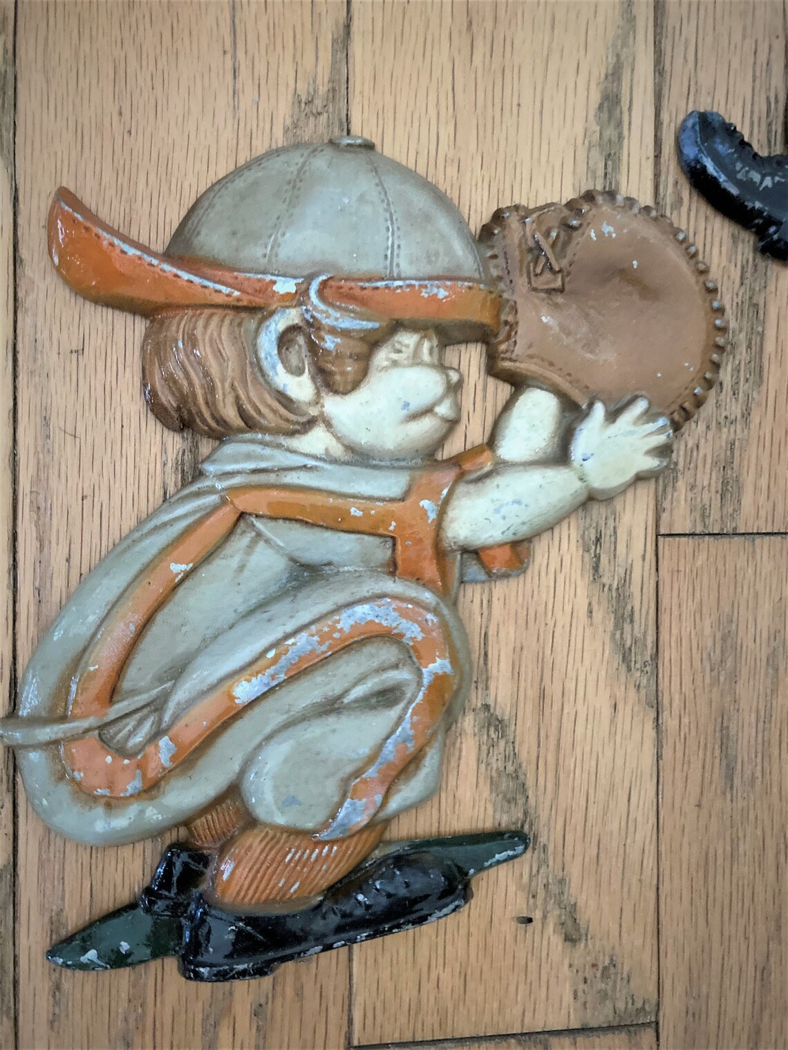 Vintage Sexton Metal Boys Room Decor Vintage Baseball Wall Etsy