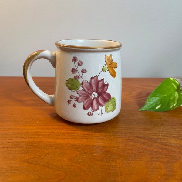 Vintage Flower Mug Cute BOHO Kitchen Mug Vintage Shabby Chic Casualstone 701 Flower Mug