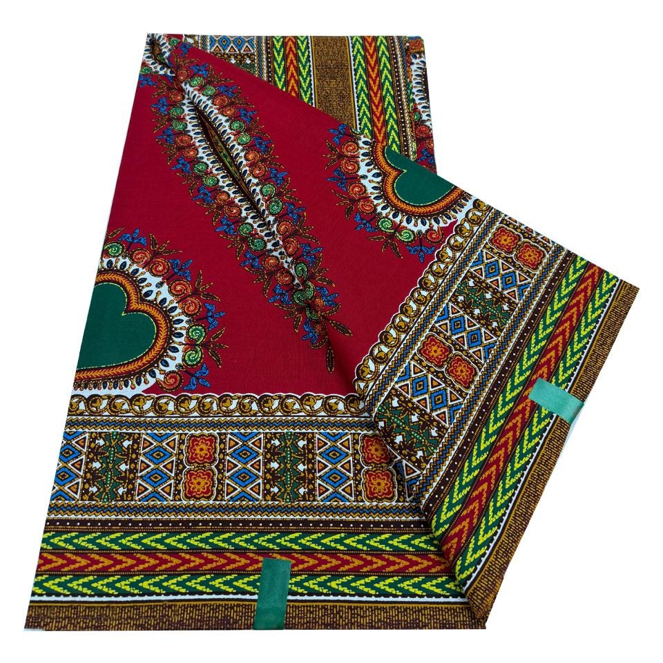 100% Cotton Wax Print Fabric | Real Dutch Hollandais African Pagne (6 ...